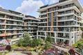 Residential complex New residential complex with swimming pool, a fitness center and lounge areas, Istanbul, Turkey