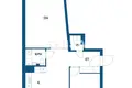 Квартира 2 комнаты 62 м² Helsinki sub region, Финляндия
