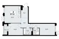 Apartamento 2 habitaciones 68 m² Troitsk, Rusia