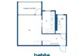 Apartamento 1 habitación 36 m² Helsinki sub region, Finlandia