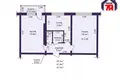Apartamento 2 habitaciones 42 m² Slutsk, Belarús