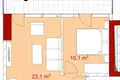 Apartamento 2 habitaciones 48 m² Batumi, Georgia