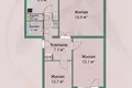 3 room apartment 65 m² Vialikaja Uchaloda, Belarus