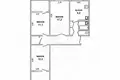 Appartement 3 chambres 67 m² Vialikija Matykaly, Bélarus