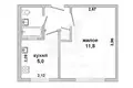 Mieszkanie 1 pokój 21 m² Brześć, Białoruś
