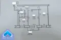 2 room apartment 45 m² Rechytsa, Belarus