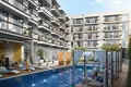 Complejo residencial New residence Elysee with a swimming pool and a spa, JVC, Dubai, UAE