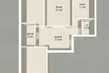Квартира 3 комнаты 73 м² Минск, Беларусь