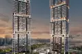Residential complex New high-rise residence Mercer House with swimming pools and spa areas, JLT Uptown, Dubai, UAE