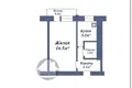 Appartement 1 chambre 29 m² Baranavitchy, Bélarus