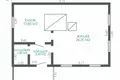 Дом 1 комната 43 м² Дзержинский сельский Совет, Беларусь