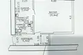 1 room apartment 34 m² Homyel, Belarus