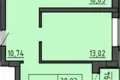 Mieszkanie 2 pokoi 60 m² Muchaviecki sielski Saviet, Białoruś