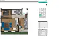 Wohnung 1 Schlafzimmer 57 m² Boreti, Montenegro