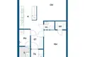 Квартира 2 комнаты 54 м² Мянтсяля, Финляндия
