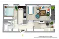 Appartement 3 chambres 57 m² Varsovie, Pologne
