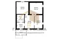 Casa 76 m² Rasna, Belarús