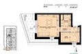 1 bedroom apartment 41 m² Poznan, Poland