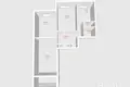 Квартира 3 комнаты 63 м² Минск, Беларусь