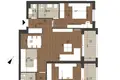 Appartement 3 chambres 120 m² Tivat, Monténégro