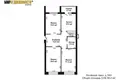 Квартира 3 комнаты 88 м² Минск, Беларусь