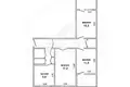 Квартира 3 комнаты 69 м² Мухавецкий сельский Совет, Беларусь