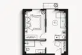 2 bedroom apartment 37 m² Batumi, Georgia