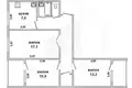 3 room apartment 63 m² Muchaviecki sielski Saviet, Belarus