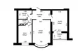 Wohnung 2 zimmer 60 m² Minsk, Belarus