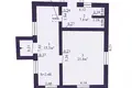 Haus 45 m² Uzdzienski sielski Saviet, Belarus