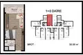 Appartement 32 m² Région méditerranéenne, Turquie