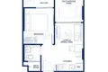 Квартира 1 спальня 34 м² Ви Чит, Таиланд