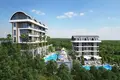 Квартира 1 комната 46 м² Аланья, Турция