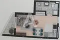 Wohnung 1 Schlafzimmer 30 m² Becici, Montenegro