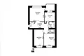 Wohnung 3 zimmer 61 m² Tscherwen, Belarus