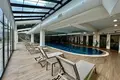 Residential complex Residence with a swimming pool, a spa and a view of the forest near a highway, Istanbul, Turkey