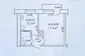 Appartement 1 chambre 22 m² Minsk, Bélarus
