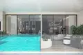 Kompleks mieszkalny New residence Peace Lagoons with swimming pools, a water park and a spa center, Al Wadi, Dubai, UAE