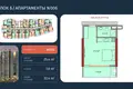 Estudio 1 habitación 32 m² Batumi, Georgia