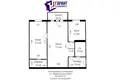 Appartement 2 chambres 45 m² Minsk, Bélarus
