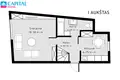 Wohnung 2 zimmer 71 m² Kaunas, Litauen