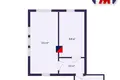 Casa 29 m² Aliachnovicki sielski Saviet, Belarús