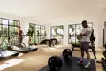 Complejo residencial New exclusive residence with a swimming pool and a business center a few steps from the ocean, in a prestigious area, Bali, Indinesia