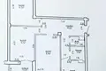 3 room apartment 77 m² Scomyslicki sielski Saviet, Belarus
