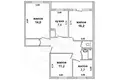 4 room apartment 75 m² Arechauski, Belarus