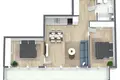Mieszkanie 3 pokoi 77 m² Kłajpeda, Litwa