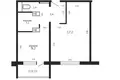 Квартира 1 комната 35 м² Минск, Беларусь