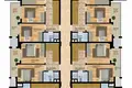 Appartement 54 m² Mahmutlar, Turquie