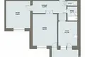 2 room apartment 64 m² Brest, Belarus