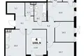 Appartement 4 chambres 101 m² Moscou, Russie